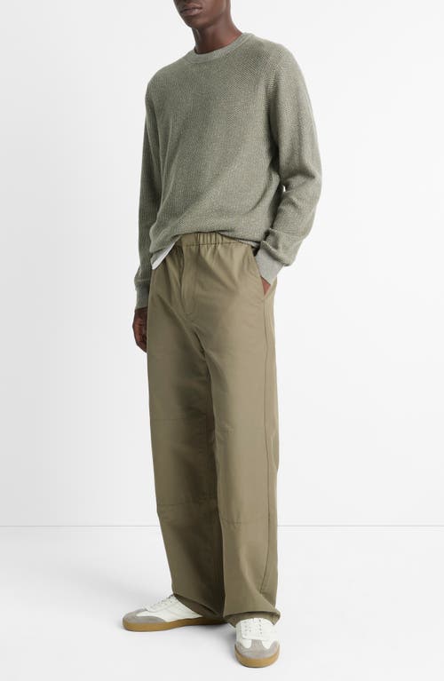 Vince Relaxed Fit Parachute Pants In Light Surplus Olive