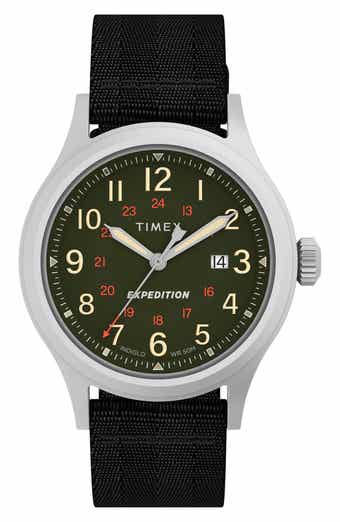 Timex Expedition North Field Mechanical Leather Strap Watch