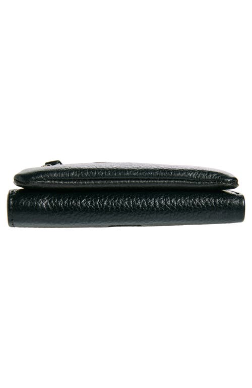 Mundi Small Leather Goods Campbell Leather Wallet In Black