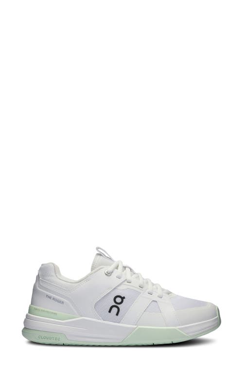 On The Roger Clubhouse Pro Tennis Sneaker In White/lima