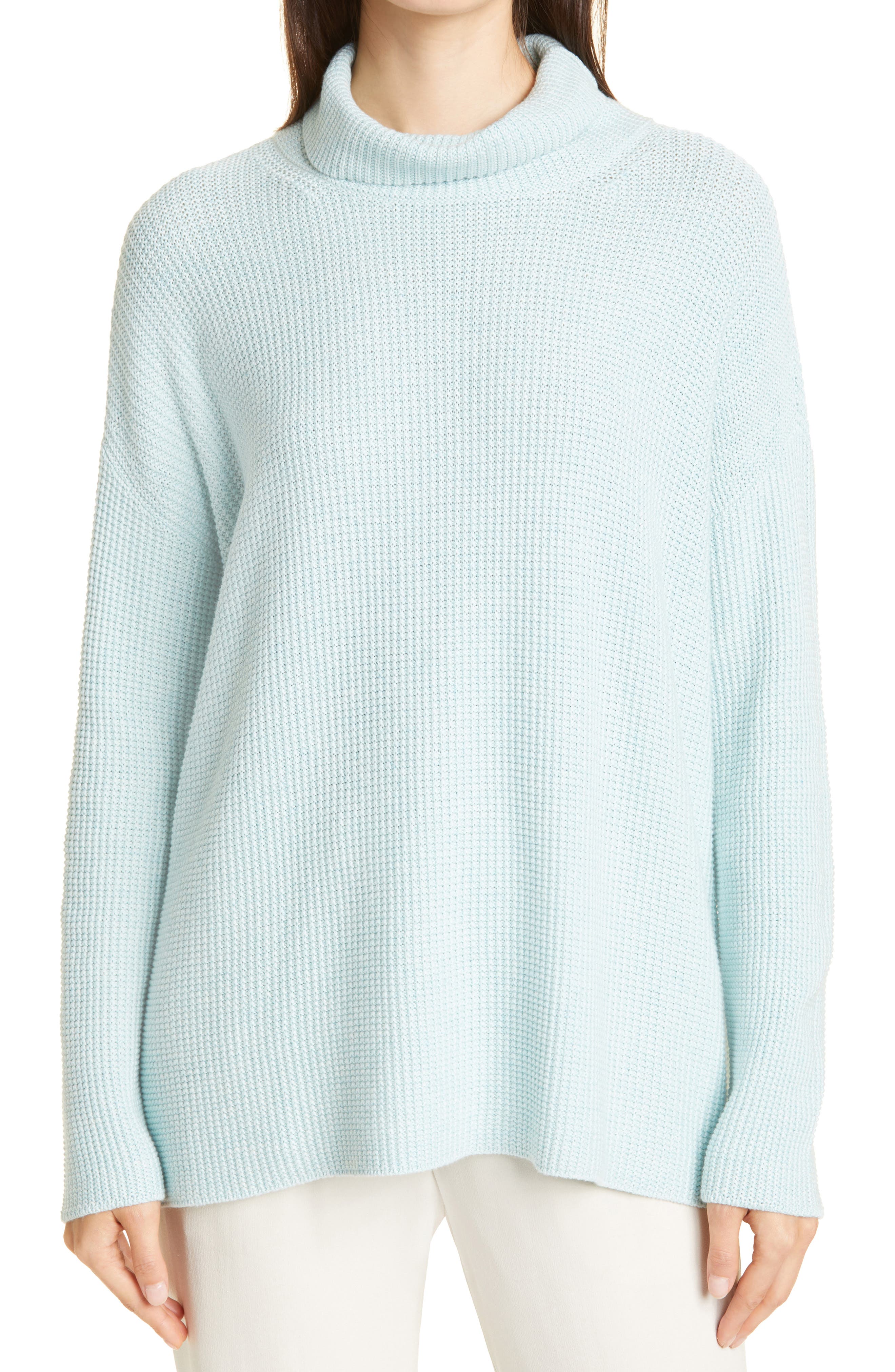 white tunic sweater