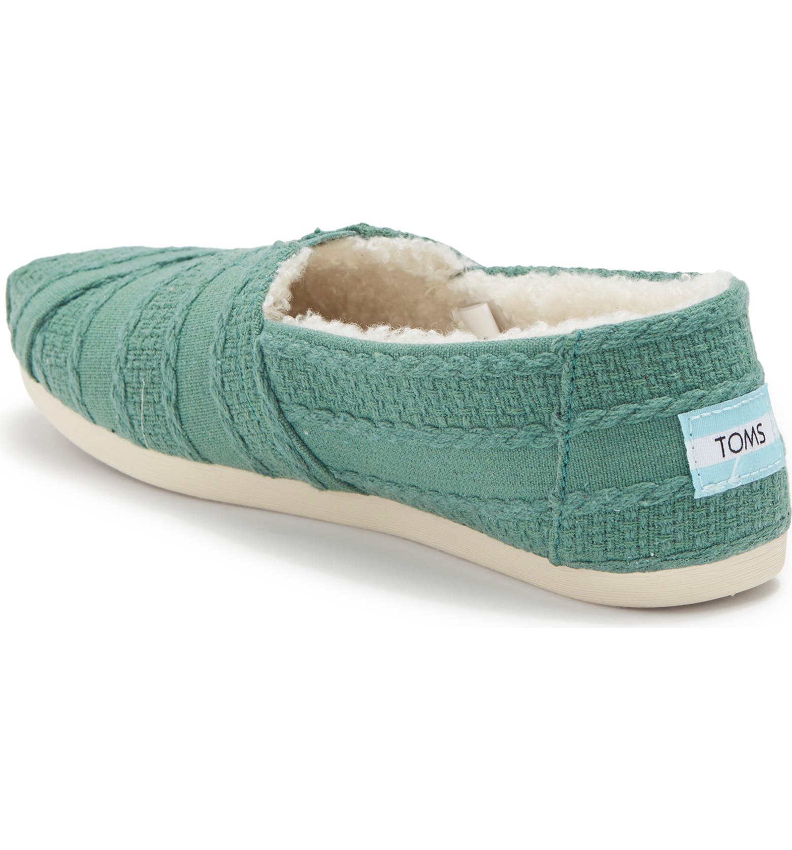 TOMS Alpargata Faux Fur Lined Sneaker Nordstromrack