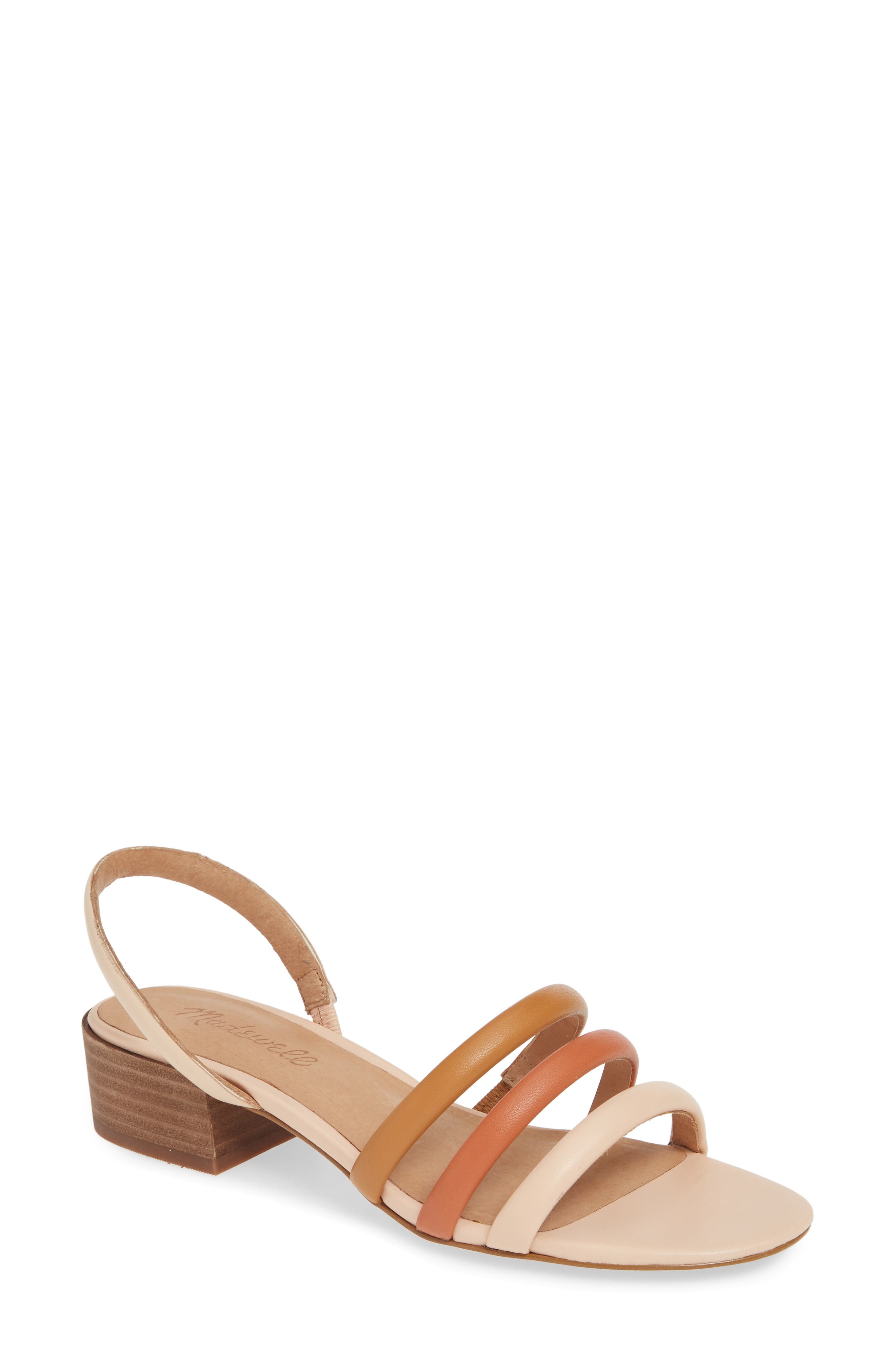 the addie slingback sandal in leather