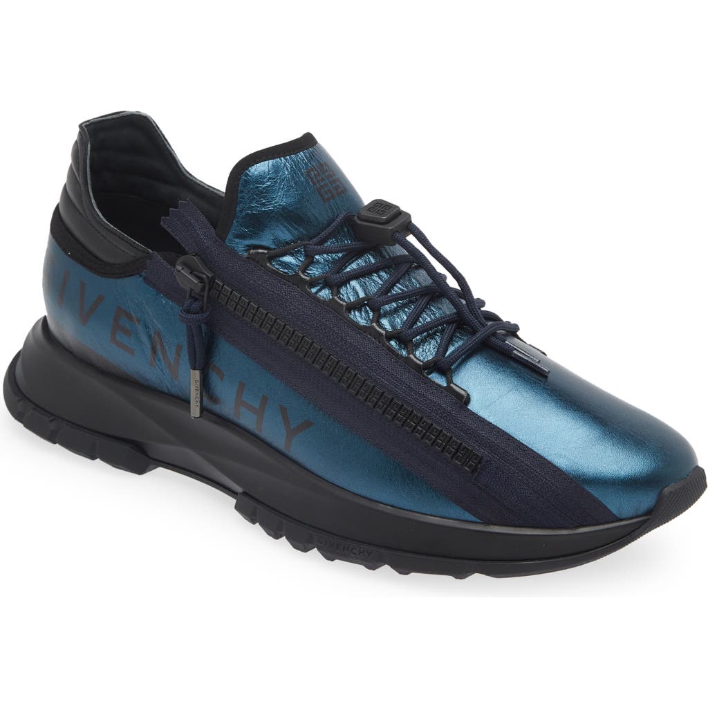 Givenchy Spectre Zip Sneaker In Blue