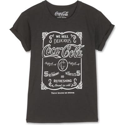 Lucky Brand Coca Cola Graphic Tee, Black