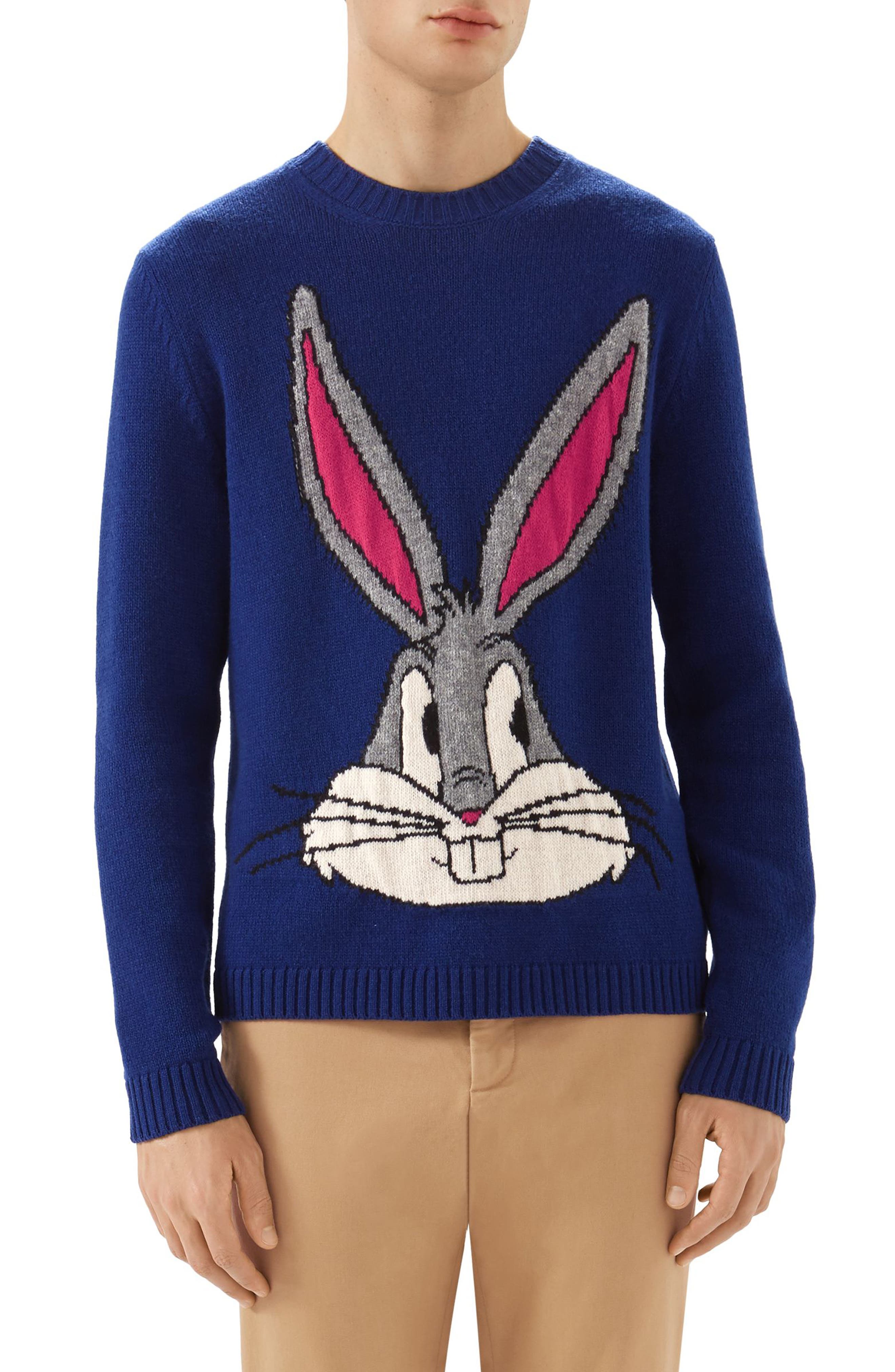 Gucci Bugs Bunny Wool Sweater | Nordstrom