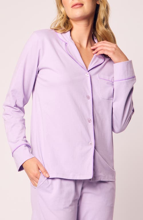 PETITE PLUME PETITE PLUME LUXE PIMA COTTON PAJAMAS 