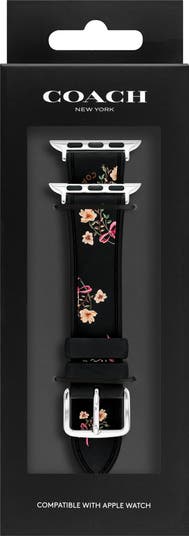 Coach apple watch strap with prints hotsell