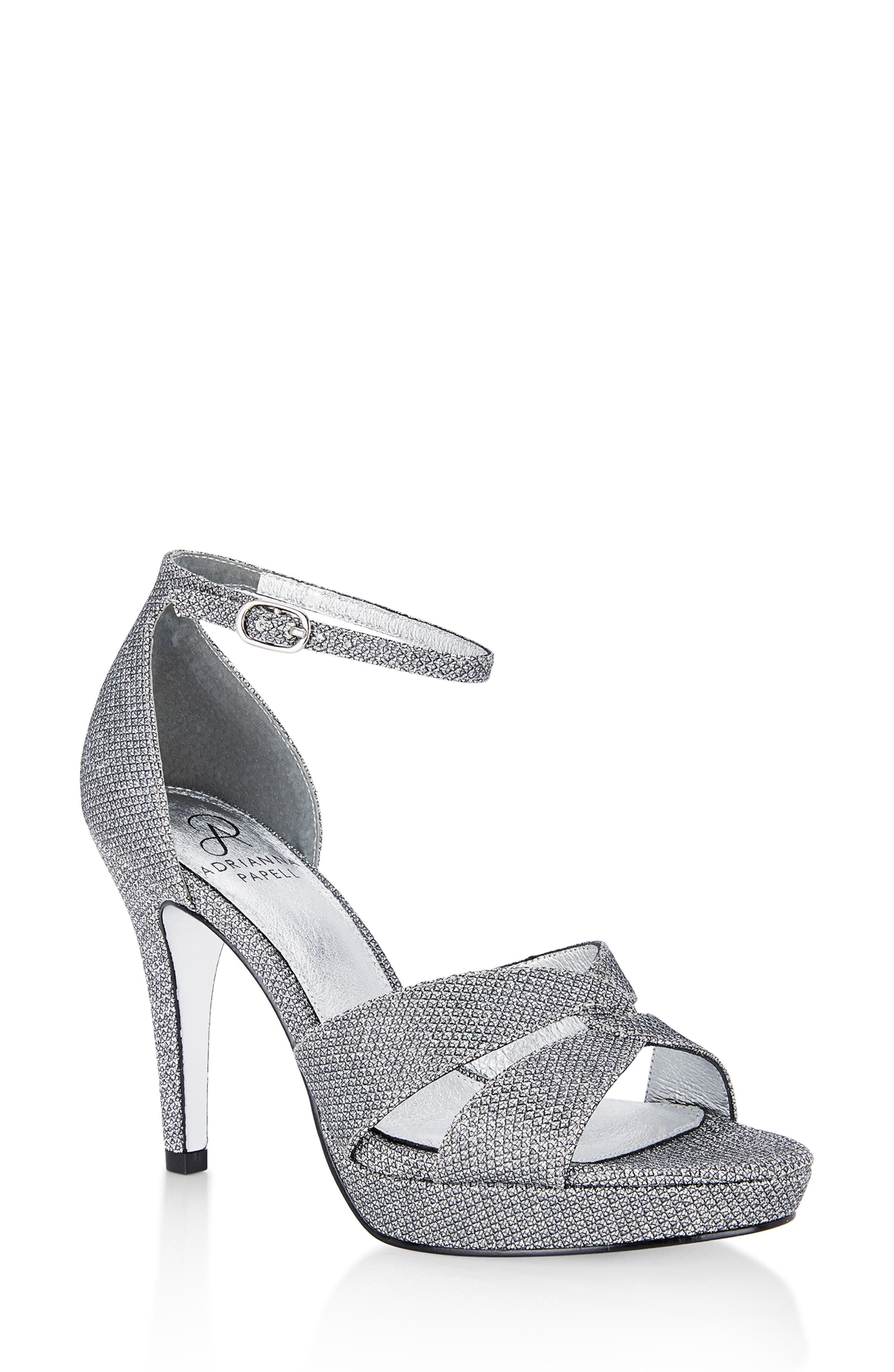 Adrianna Papell Alberta Sandal- Metallic