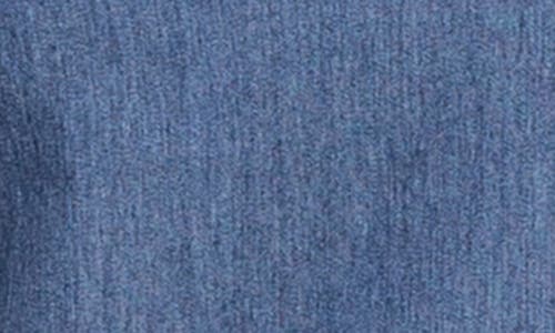 Buxom Couture Bubble Denim Minidress In Denim Blue
