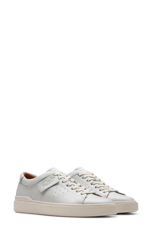 Shop Clarksr Clarks(r) Craft Swift Sneaker In White Leather