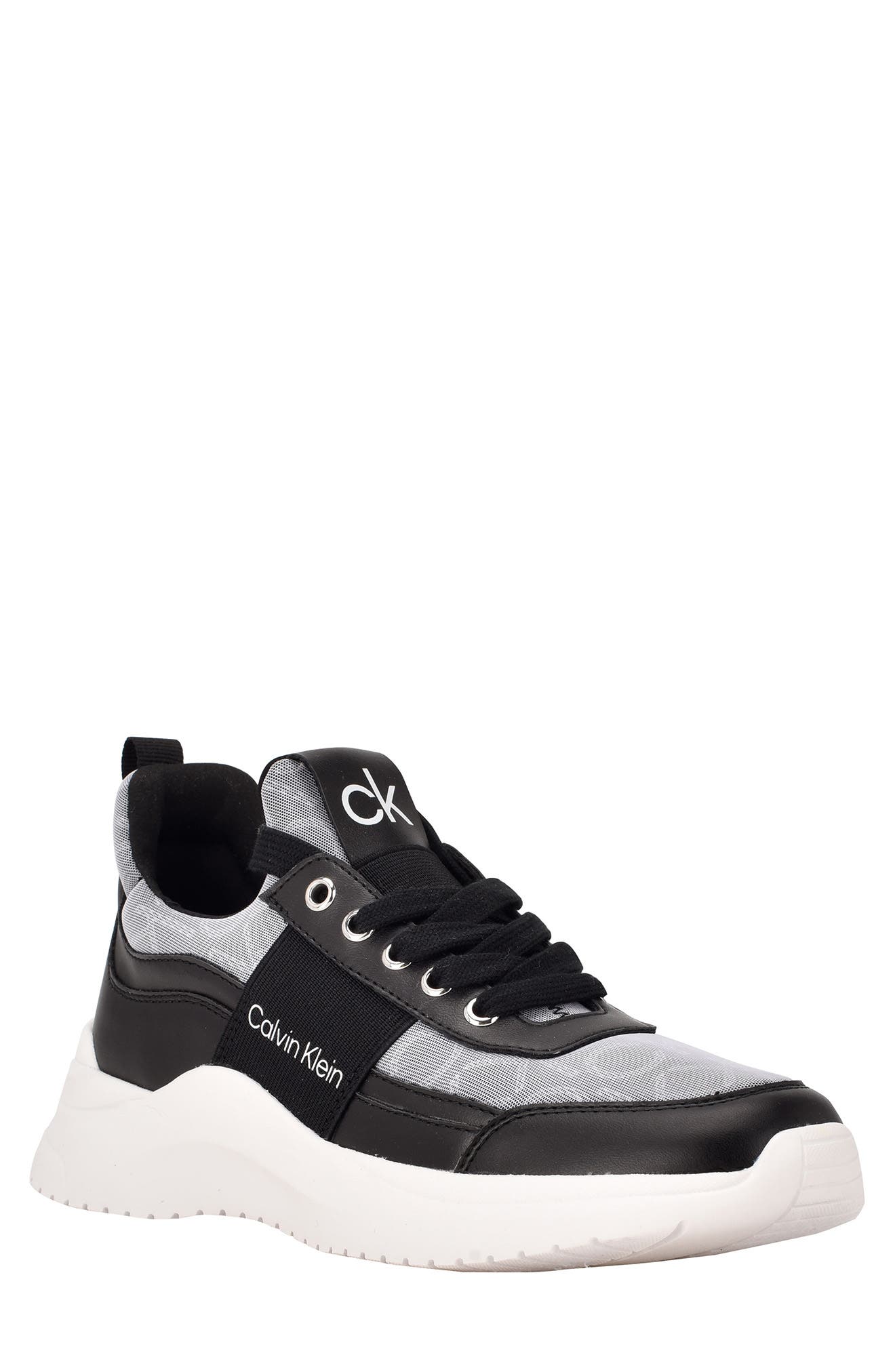 calvin klein logo sneakers