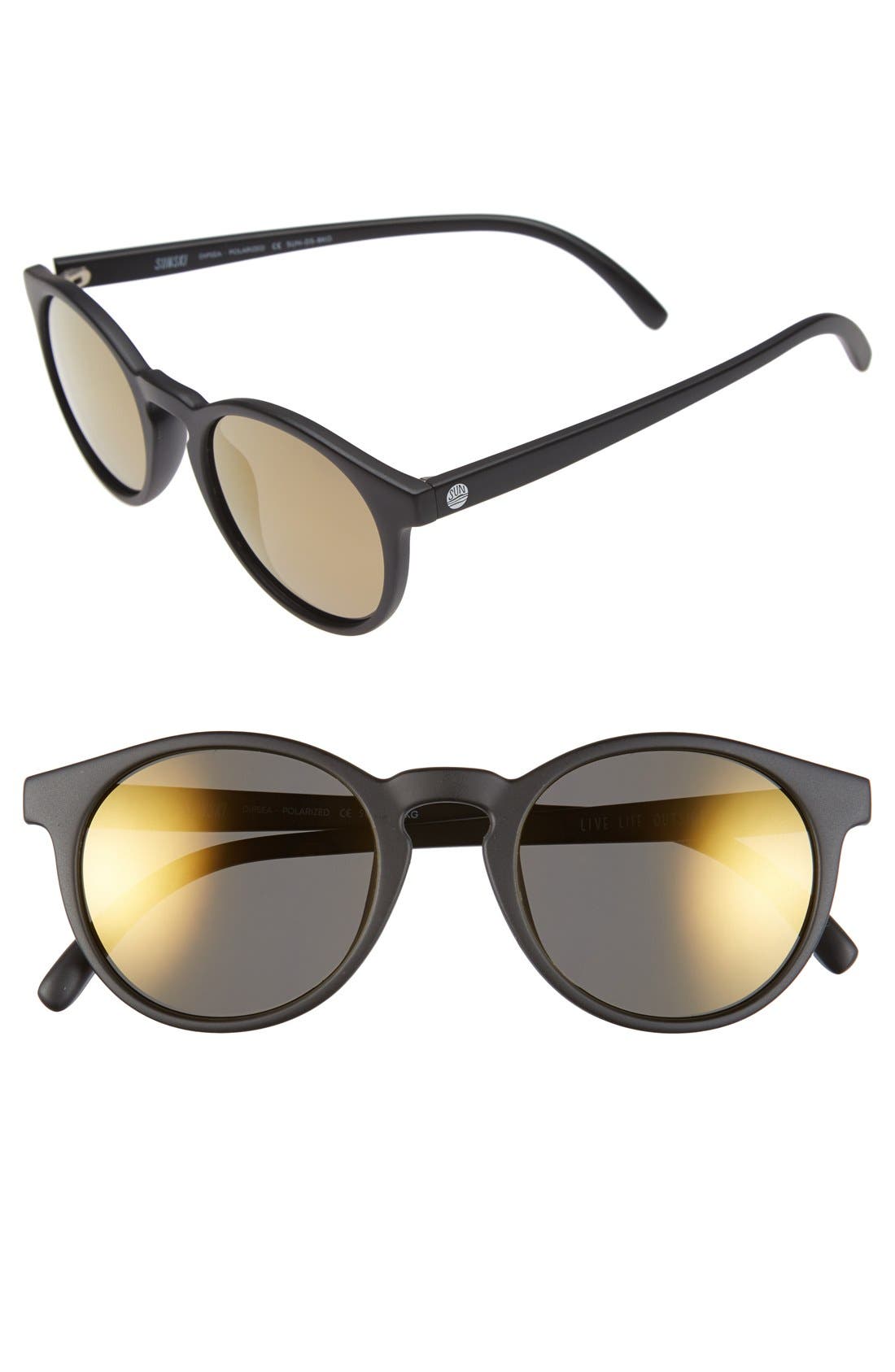 Sunski 'Dipsea' 50mm Round Polarized Sunglasses Nordstrom