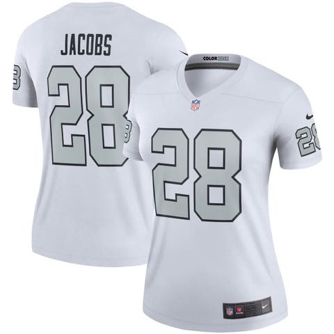 Youth Nike Derek Carr Gray Las Vegas Raiders Atmosphere Game Jersey