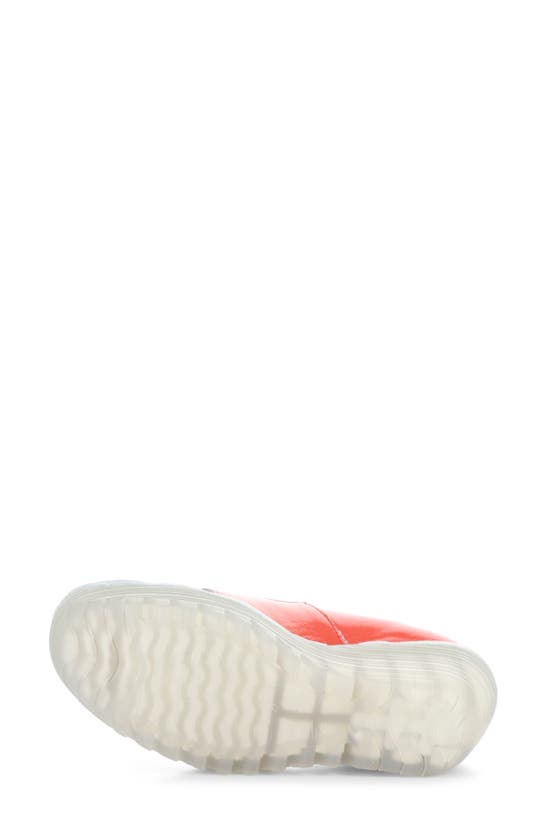 Fly London Yubi Wedge Heel Sandal In Scarlet Nappalak