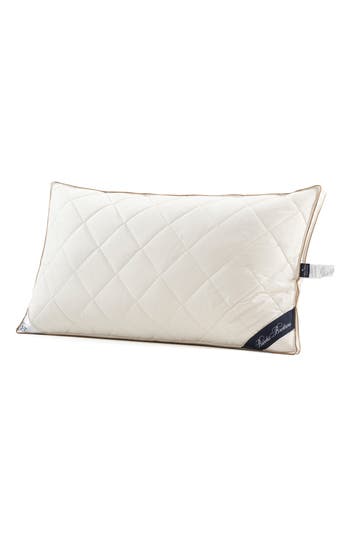 Brooks Brothers Quilted Cotton Pillow In Neutral