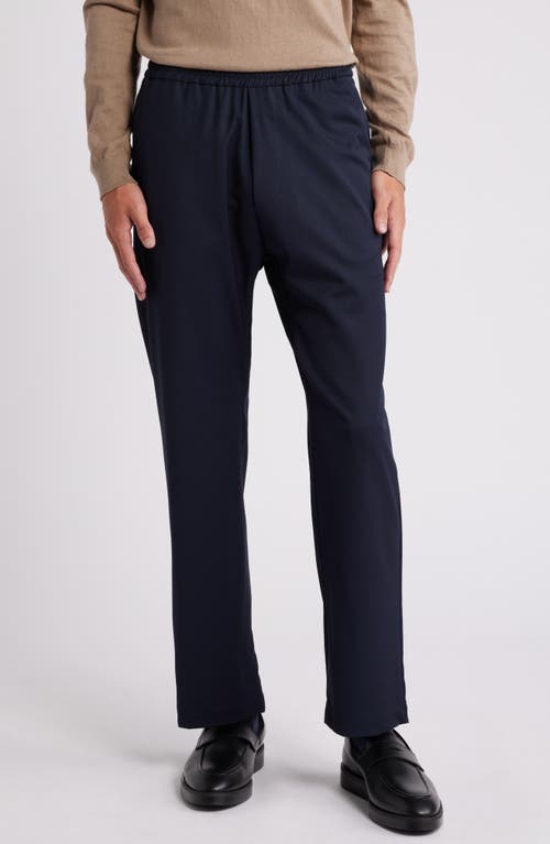 Barena Venezia Novento Bativoga Virgin Wool Pants in Navy 