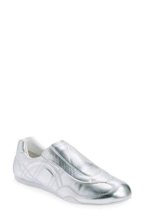 Jeffrey Campbell Leveling Sneaker Silver White at Nordstrom,