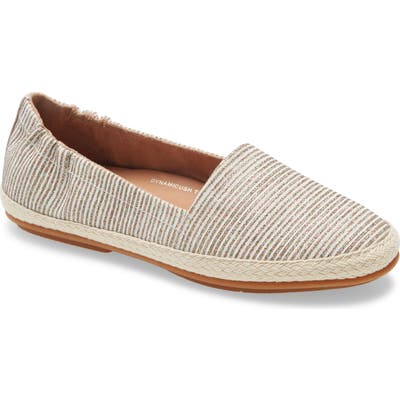 Fitflop Siren Espadrille Flat, Ivory