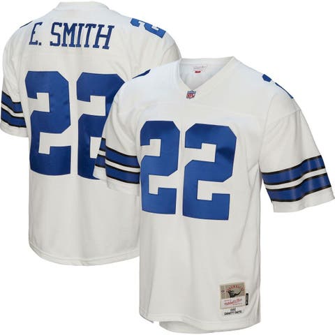 Men's Mitchell & Ness Roger Staubach Blue Dallas Cowboys 1971 Authentic Throwback Retired Player Jersey