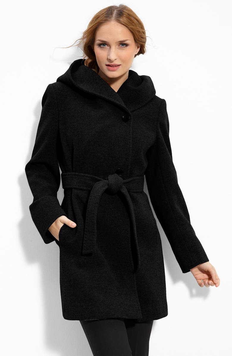 Calvin Klein Hooded Wrap Jacket | Nordstrom