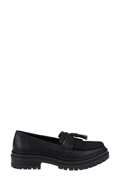 Good Choice New York Tillie Tassel Loafer In Black