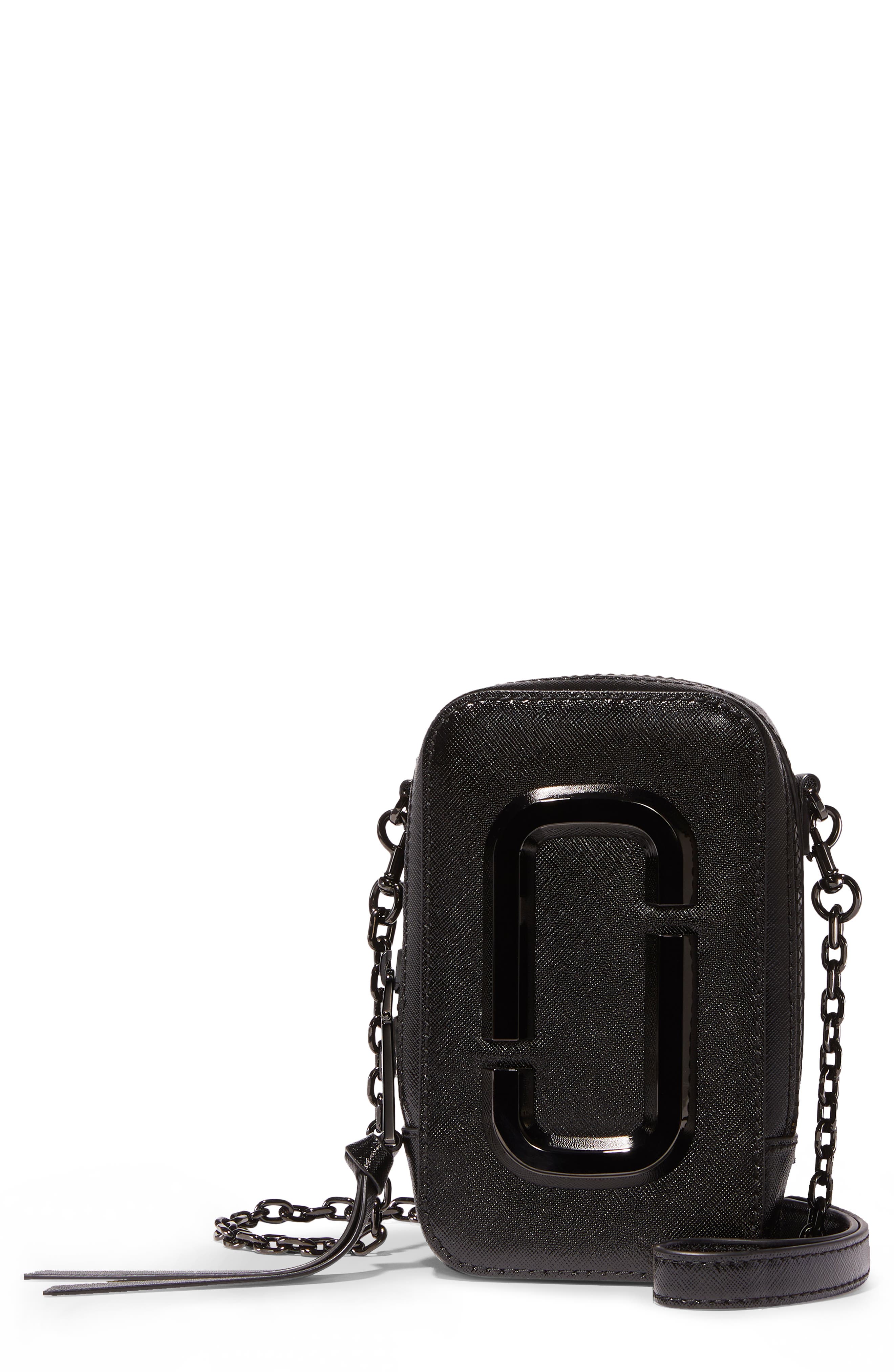 marc jacobs textured leather shoulder bag