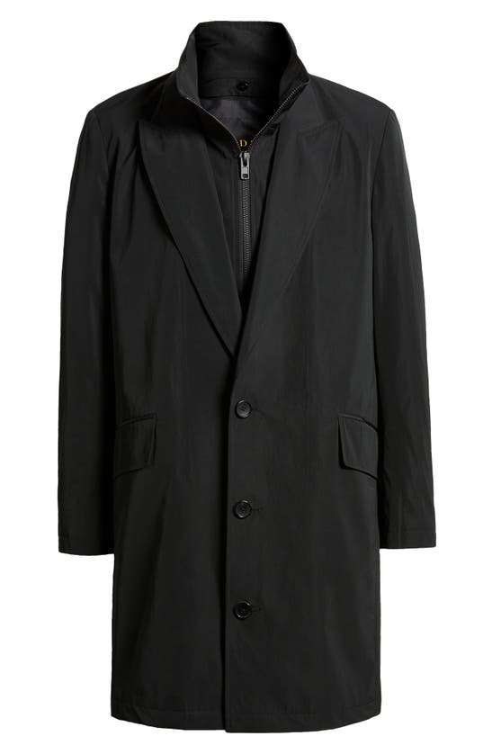 Cardinal Of Canada Fox Water Repellent Topcoat In Black