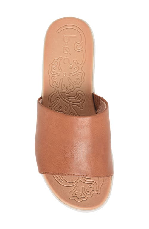 B O C By Børn April Slide Sandal In Tan