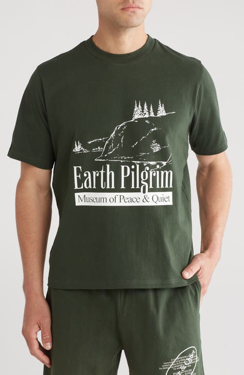 Earth Pilgrim Graphic T-Shirt in Forest
