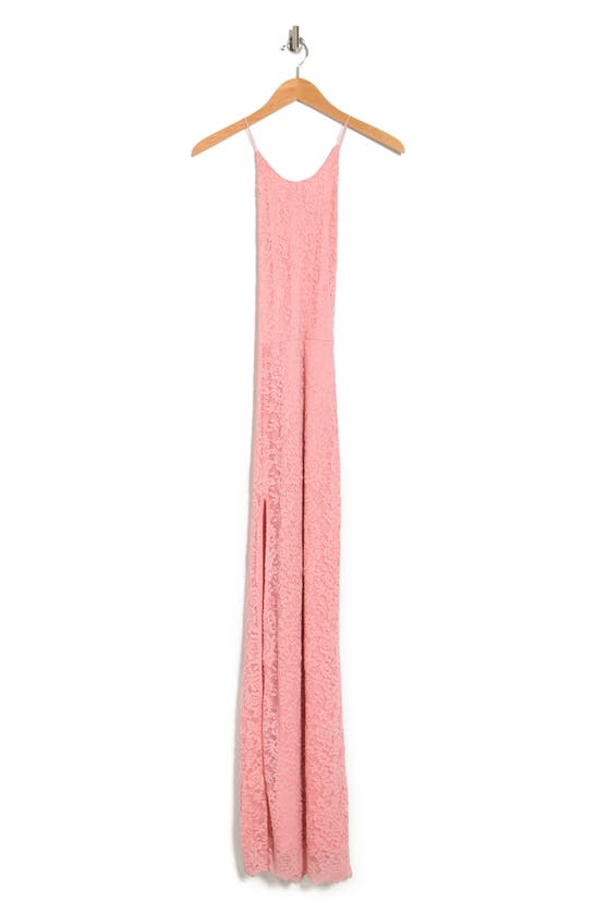 Love By Design Vesta Stretch Lace Maxi Dress In Marys Rose