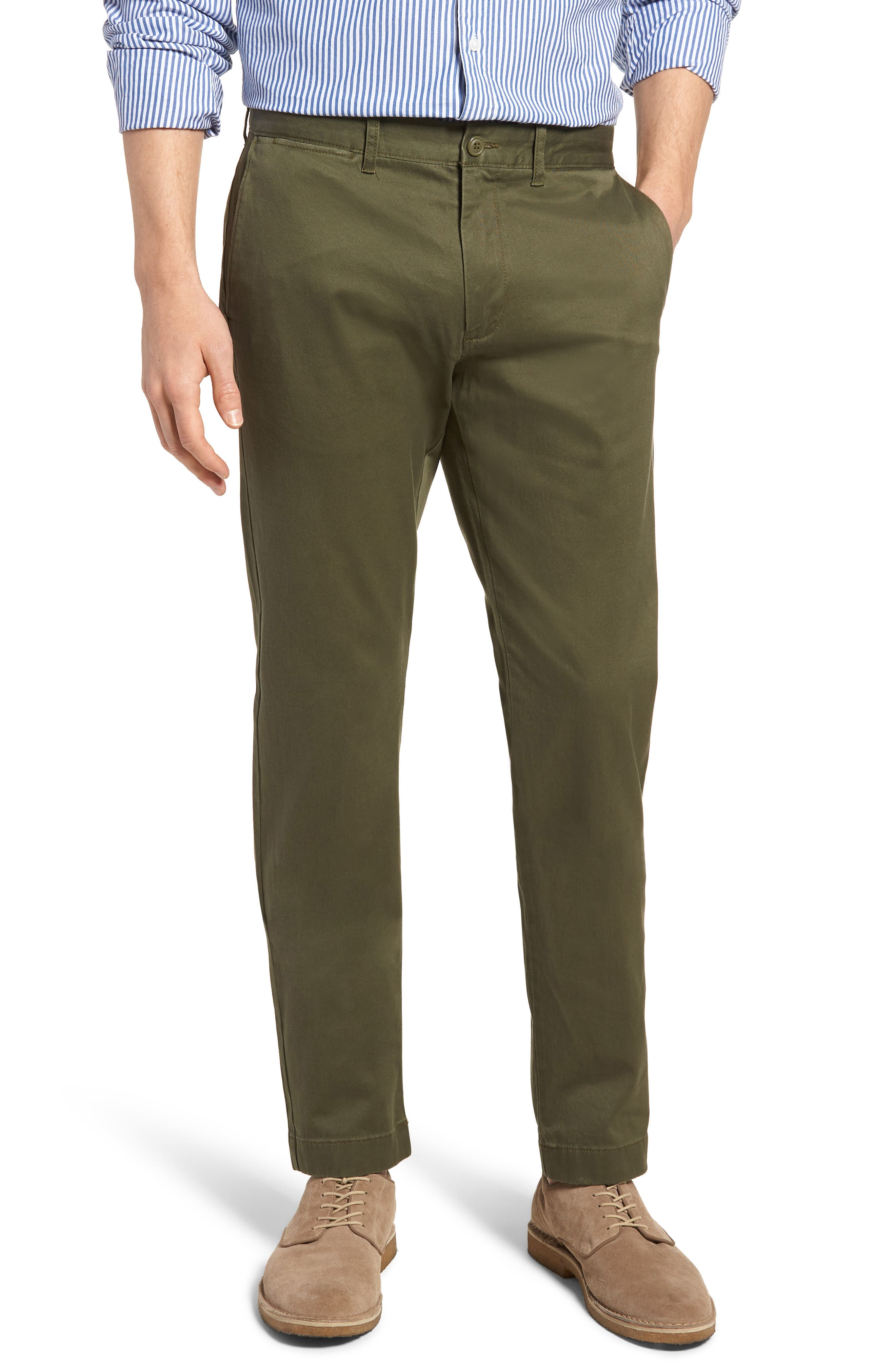 J Crew 484 Slim Fit Stretch Chino Pants In Brown Overflow13
