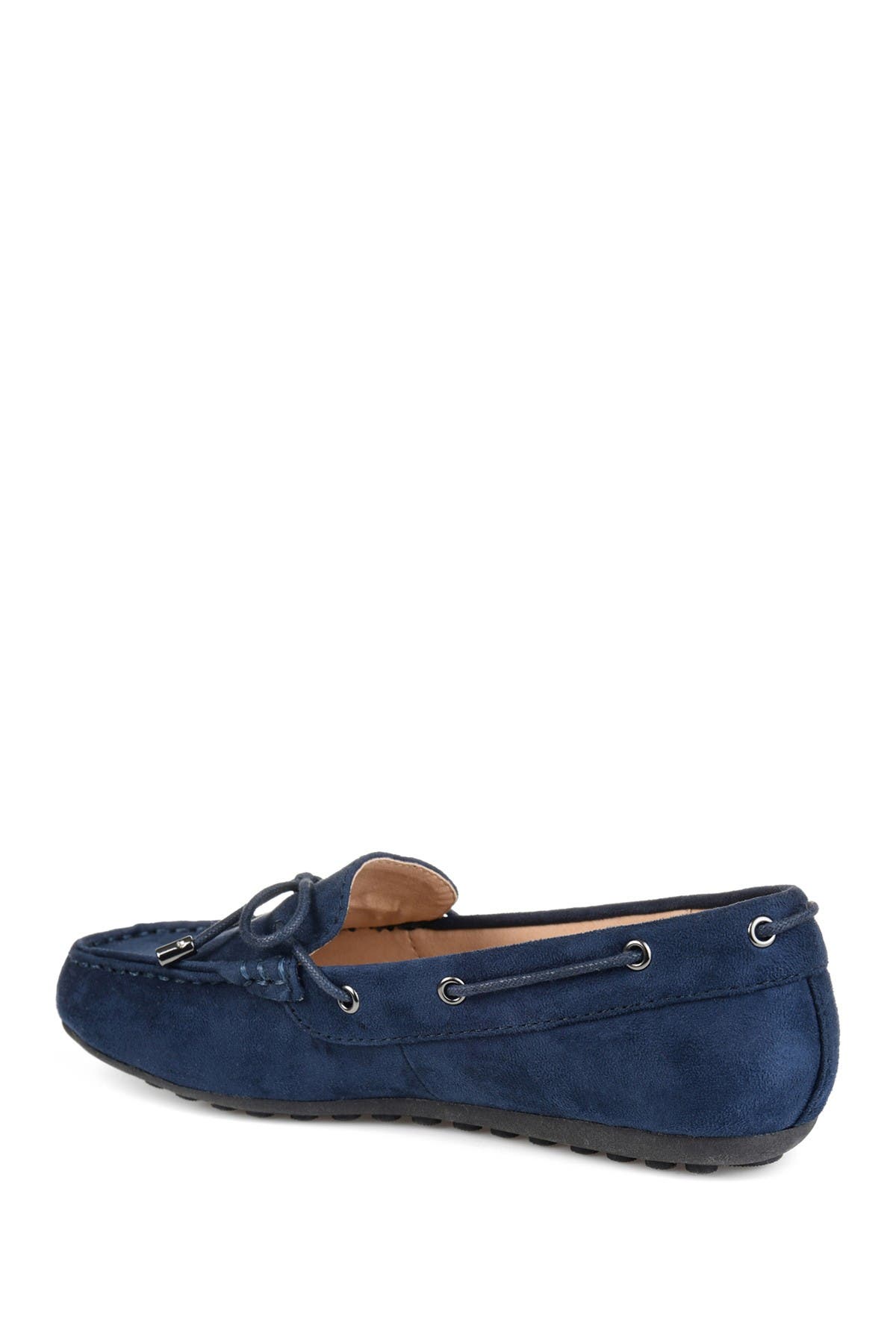 Journee Collection Thatch Slip-on Loafer In Navy2