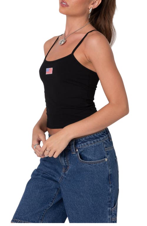 EDIKTED EDIKTED USA STRETCH COTTON CAMISOLE 