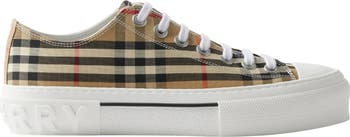 Burberry Jack Check Low Top Sneaker Women Nordstrom