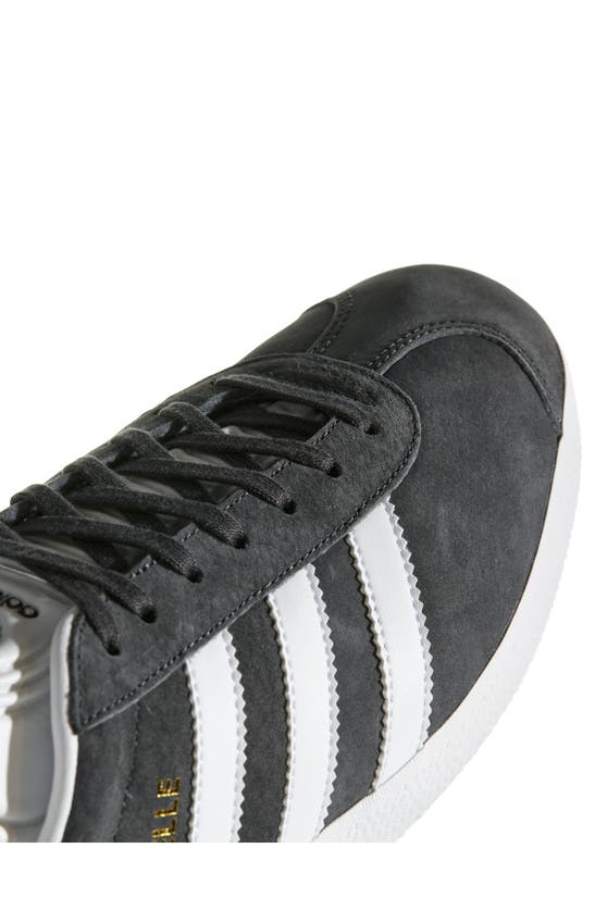 Shop Adidas Originals Adidas Gazelle Sneaker In Solid Grey