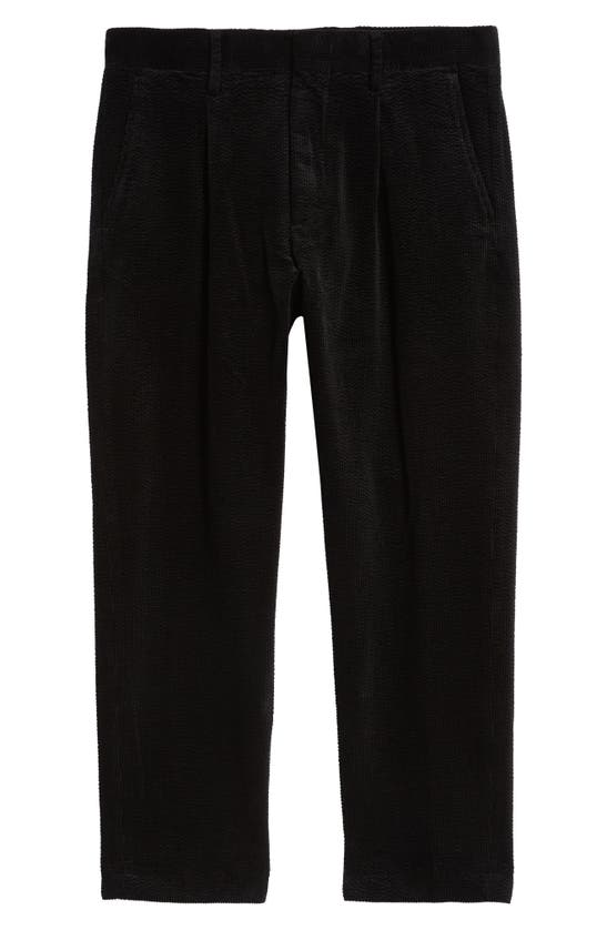 Nn07 Bill 1226 Corduroy Pants In Black