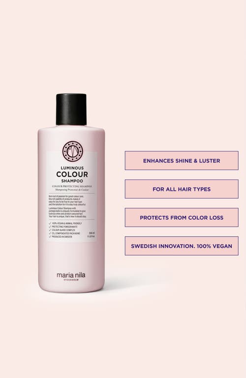 Shop Maria Nila Luminous Colour Shampoo In No Color