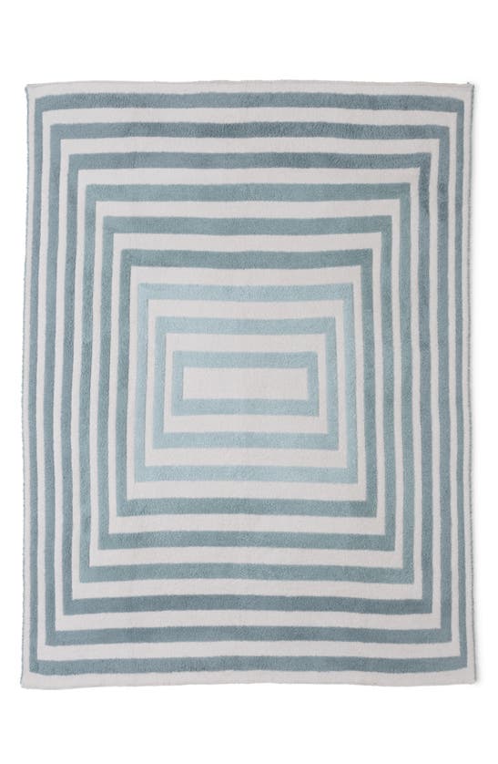 Shop Barefoot Dreams Cozychic™ Prismatic Throw Blanket In Meadow Green Multi