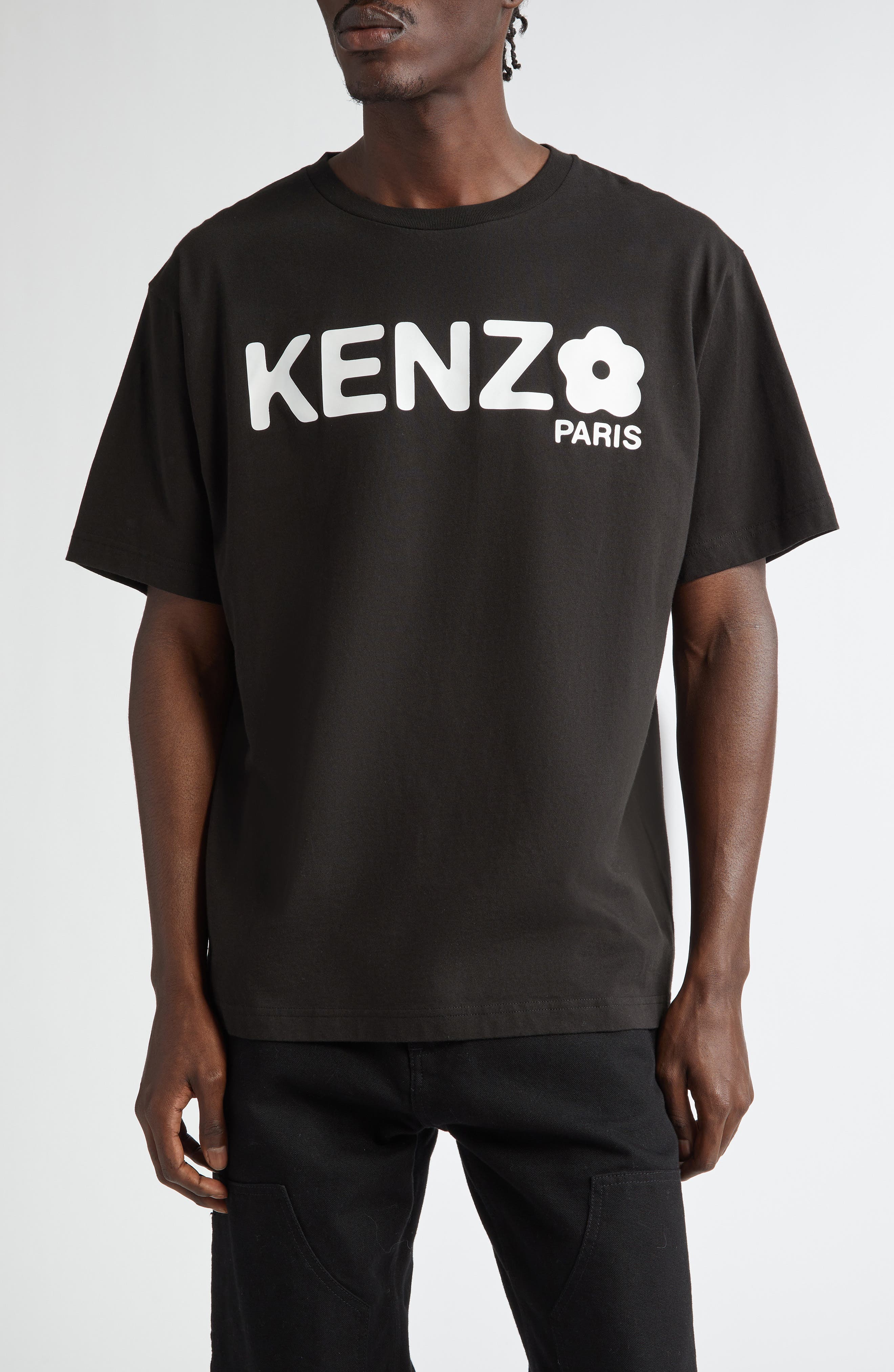 Kenzo shirt in checkered wool blend