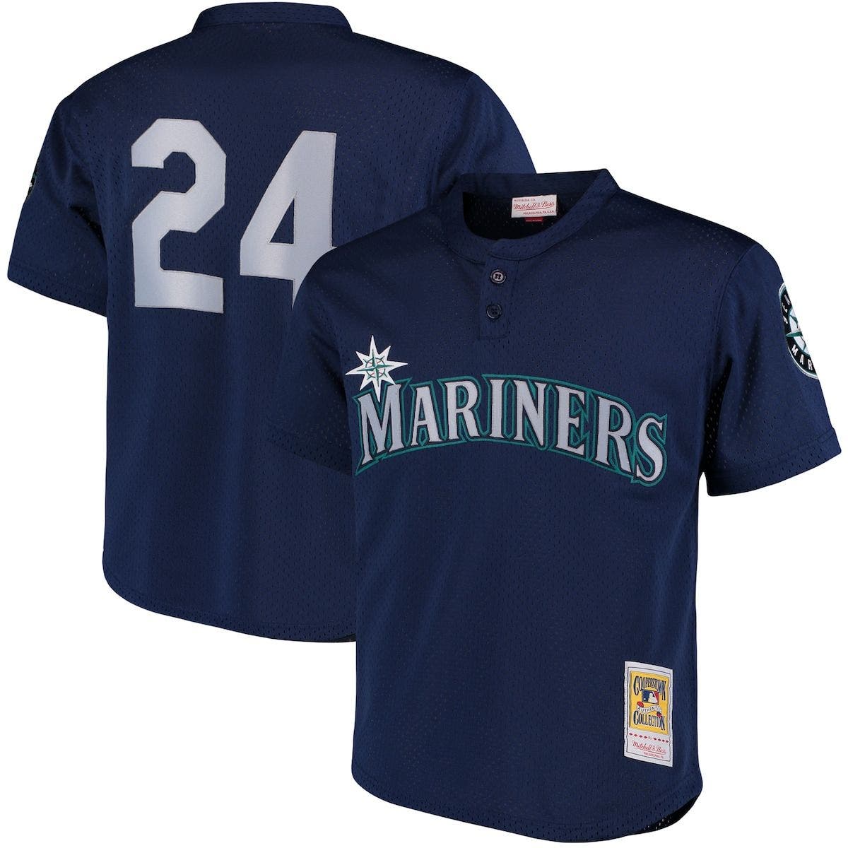 Men’s Seattle Mariners Kyle Lewis White Cooperstown Collection Home Jersey