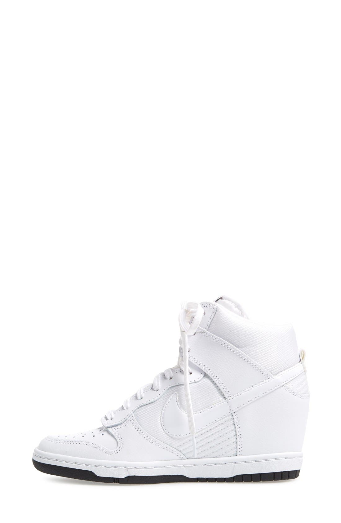 dunk sky hi essential womens fashion wedge shoes