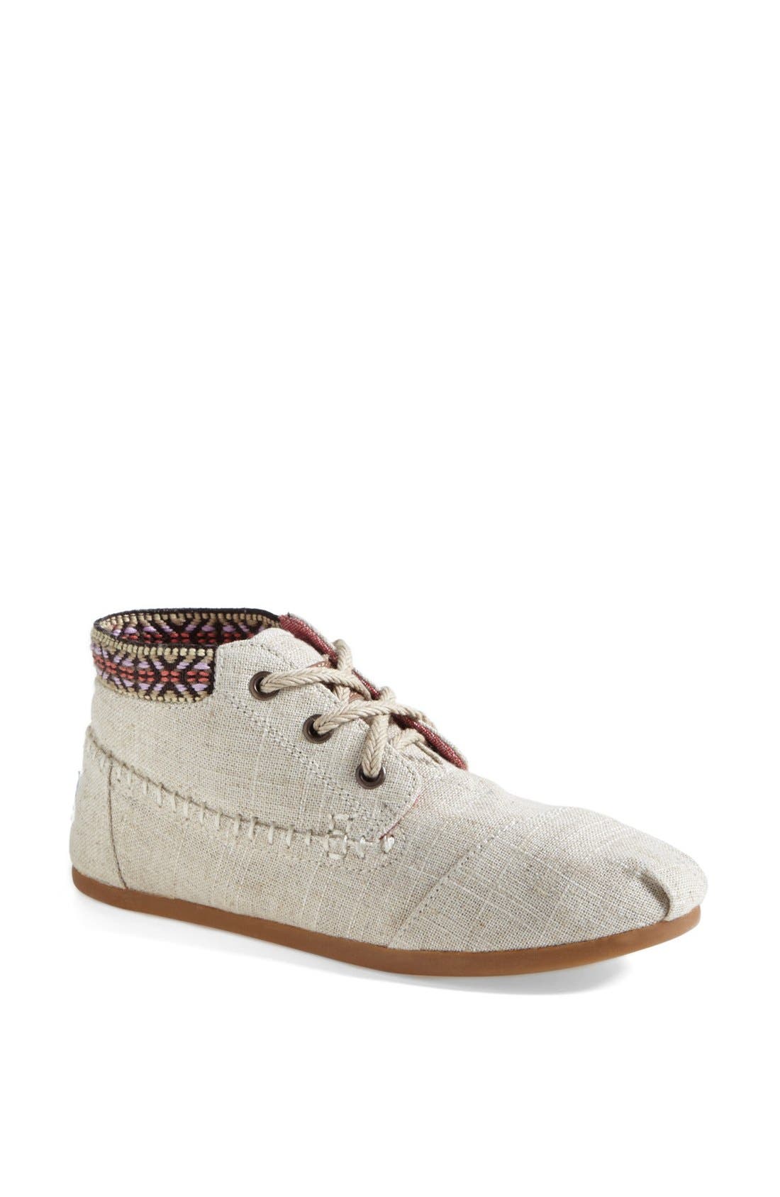 TOMS 'Desert' Burlap & Cotton Boot (Women) Nordstrom