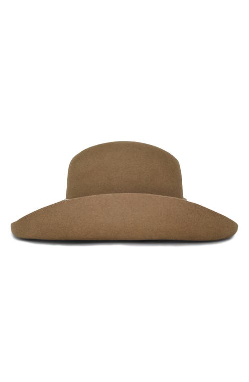 Gigi Burris Millinery Belle Felt Western Hat In Walnut