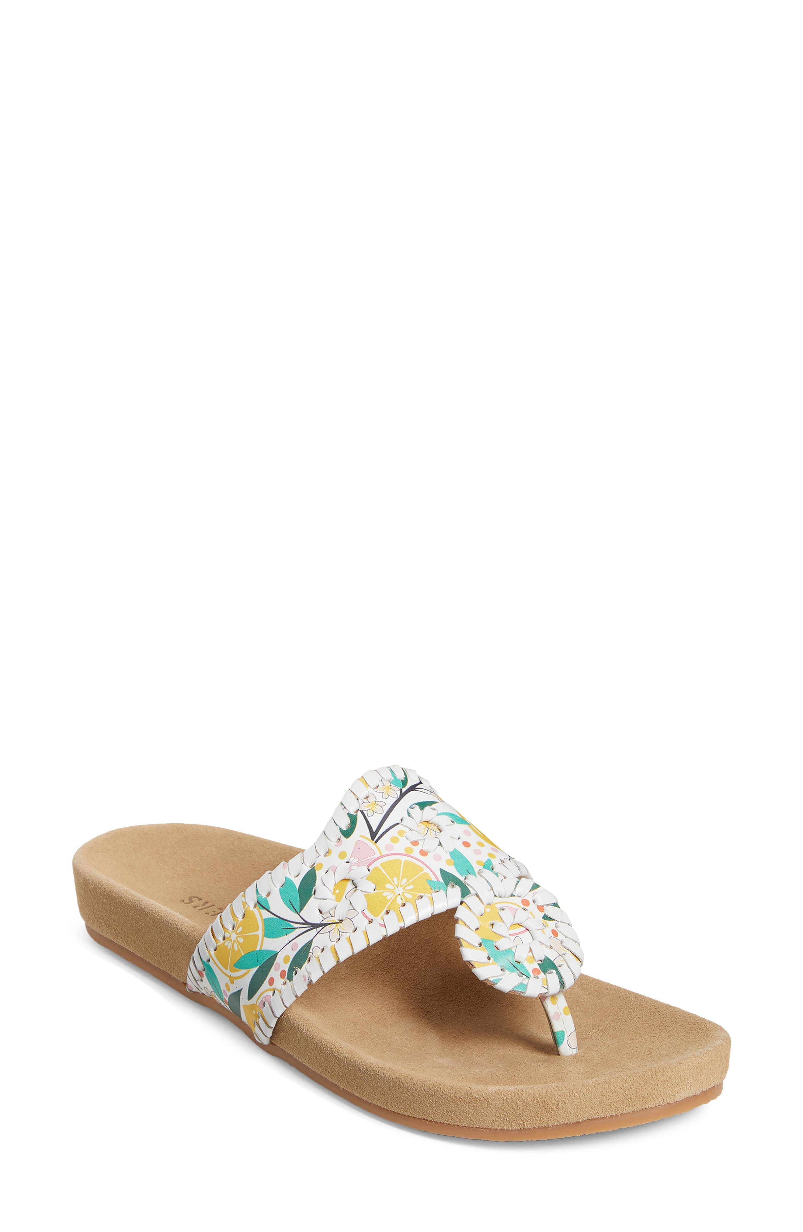 lemon flip flops