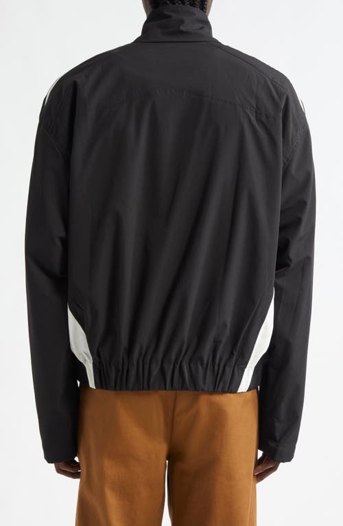 Shop Rhude Ski Logo Track Jacket In Black/white