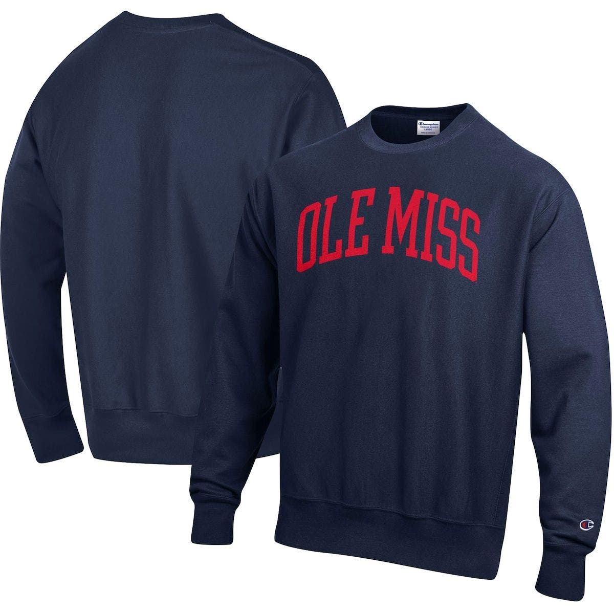 ole miss champion sweatshirt