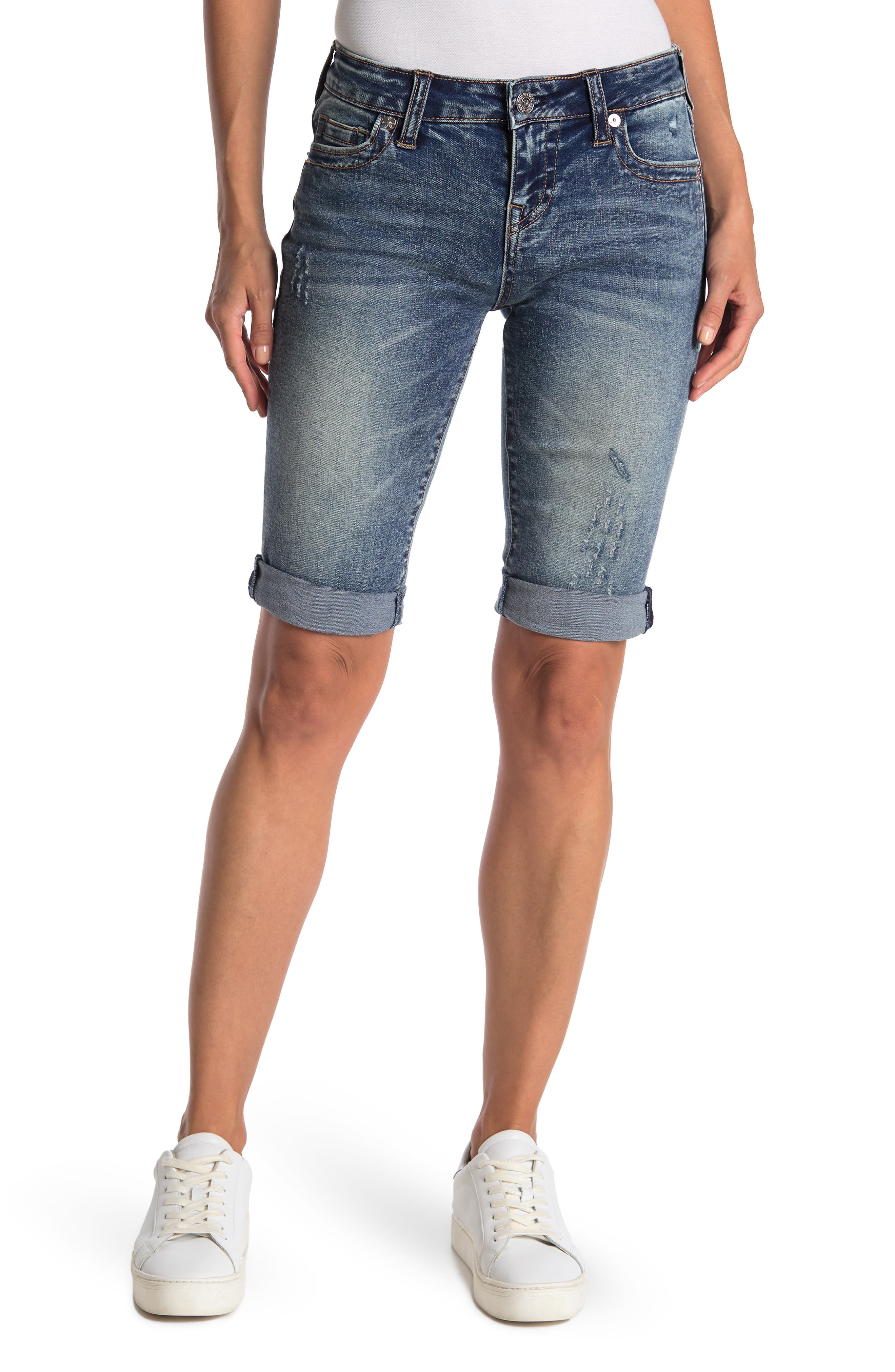 true religion biker shorts