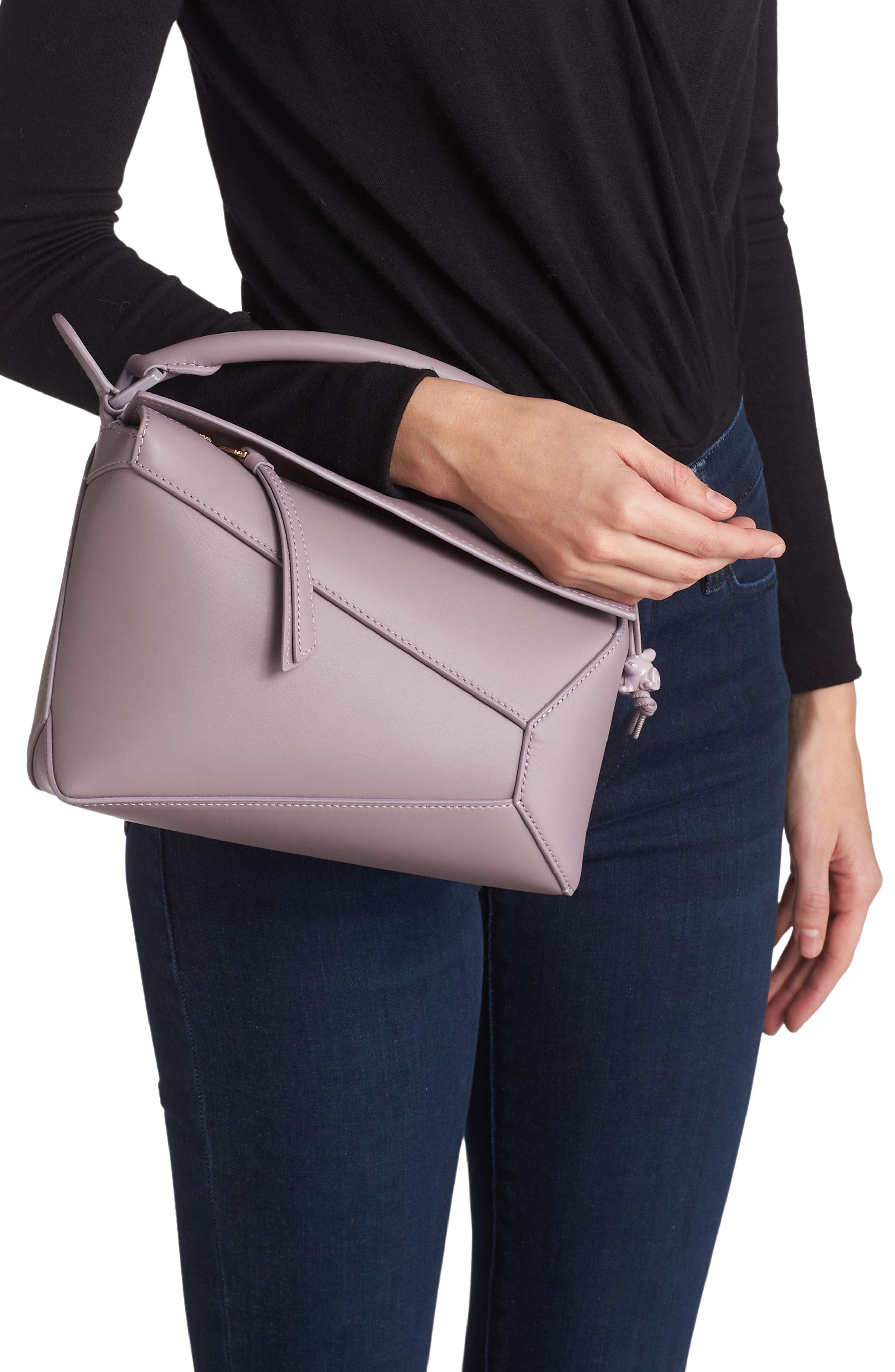 Loewe Puzzle Small Bag in Soft Pink