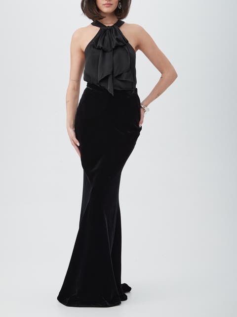Women's Velvet Maxi Skirts | Nordstrom
